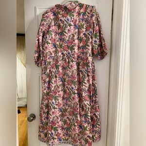 Mary Marshmallow Floral Pink Maxi Dress